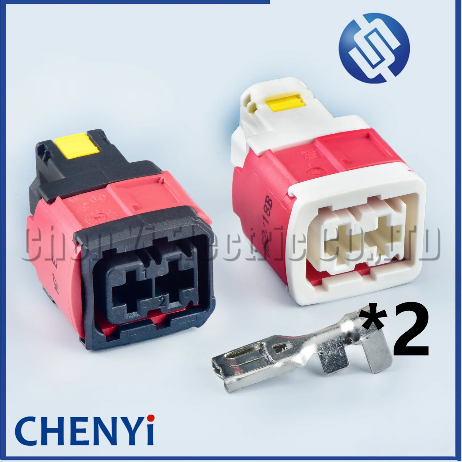 Conector automático de 2 pines para caja de fusibles BCM, módulo Bsi de ordenador, enchufe de arnés de alimentación 1801422-1 1801422-3 para Peugeot Citroen Renault