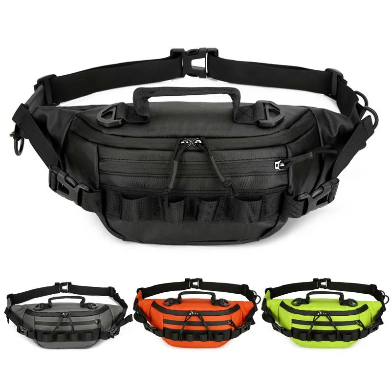 Crossbody Bag Multifunctional Waterproof Anti-scratch Outdoor Sports Fishing Crossbody Bag Portable Pvc Storage Bag