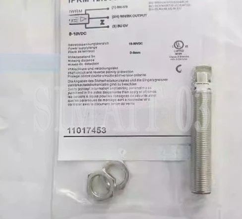 Inductive Proximity Sensor IPRM 12I9505/S14, High Precision Distance Measurement for Industrial Automation and Machinery Control