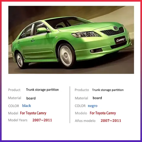 10 best sales toyota camry trunk organizer - №8