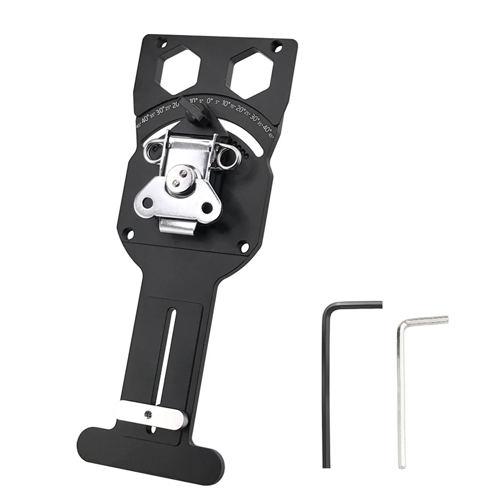 Adjustable Angle Track Saw 45°to 45°Guide Rail Ruler Edge Auto-Align Protractor rail square ruler Circular Saw Accessories