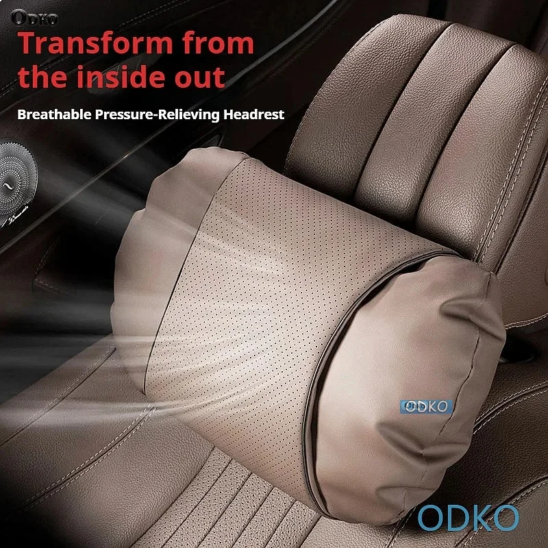 Car Seat Headrest Neck Pillow Cushion Breathable Protect Relieve Neck Fatigue For BMW E46 E90 E60 F30 F10 F20 G20 E39 G30 E36