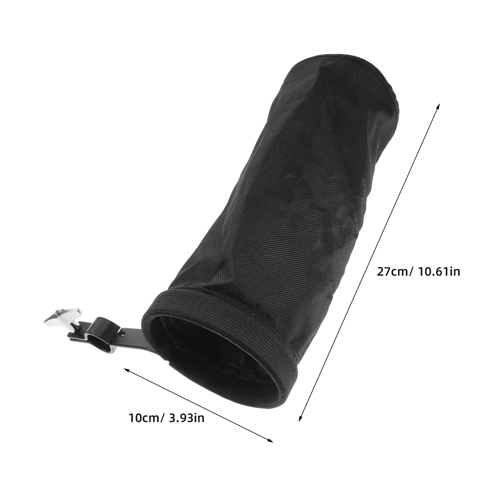 Stylowy pokrowiec na pałeczki perkusyjne, wodoodporny, lekki, łatwy do przenoszenia, możliwość zawieszenia na ścianie, odpowiedni dla perkusistów, świetny pomysł na prezent.