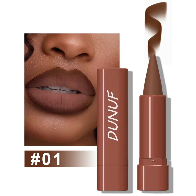 Matte Lipstick Pen Gradient Lip Liner Red Brown Velvet Lipsticks Pencil Lasting Waterproof Lip Stick Sexy Women Makeup Lip Liner