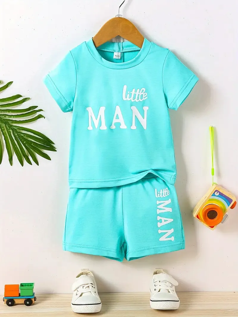 Boys' Summer 2-Piece Set, 