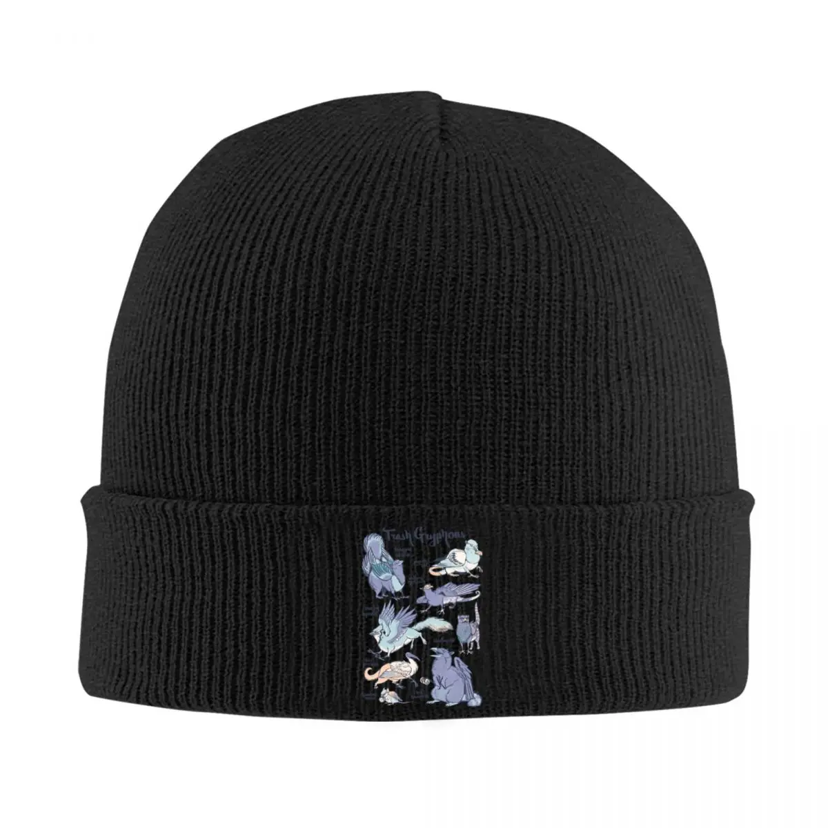 

Trash Gryphons Collection Racerback A Knitted Hat Cap