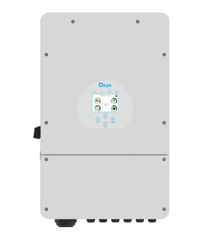 

Factory sale Deye solar inverter 10kw 220V low voltage SUN-10K-SG02LP1-EU-AM3 single phase hybrid inverter for solar storage