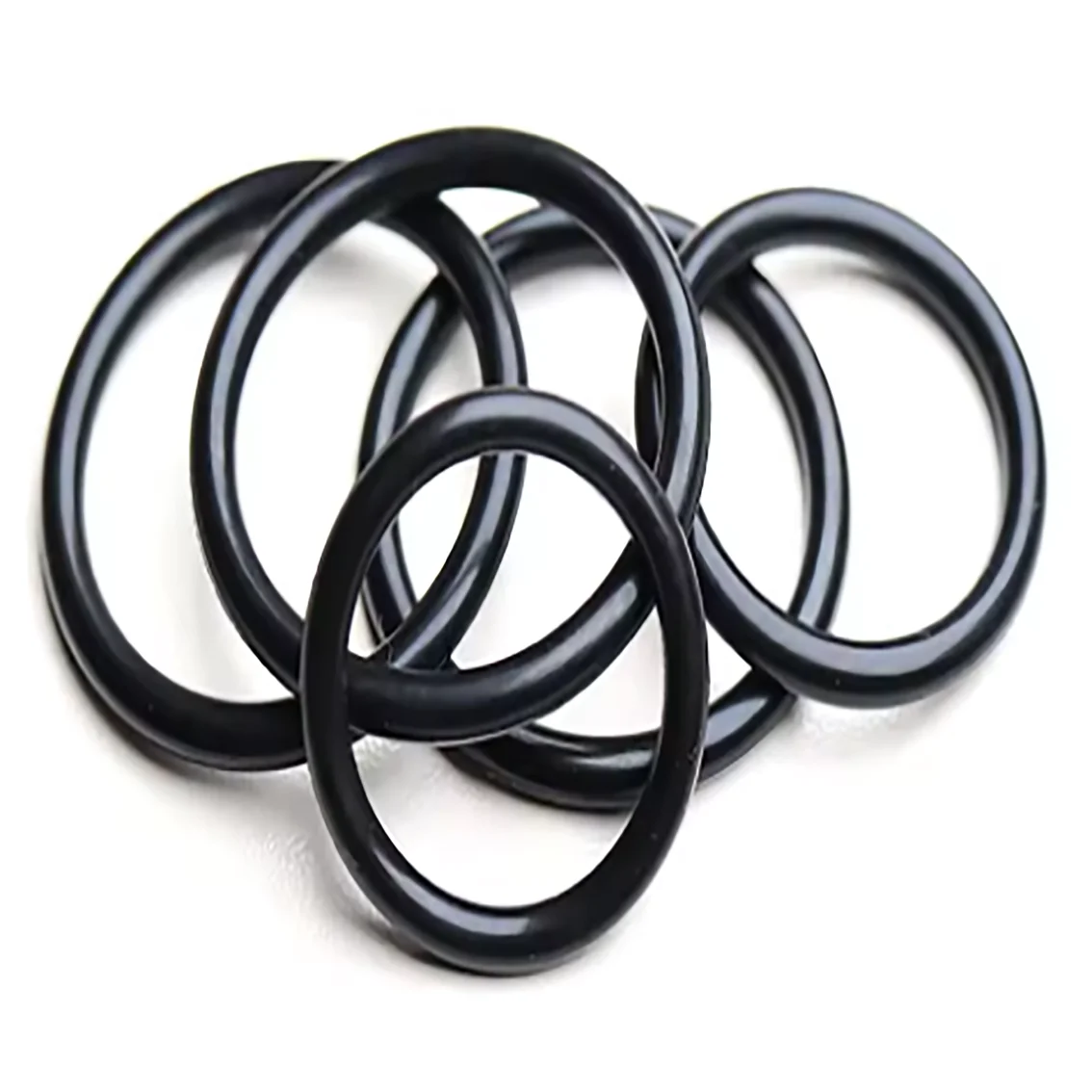 10-50pcs CS 2mm Black FKM O-Rings OD 5-170mm Sealing Gasket Insulation & Alkali / Acid Resistant High Temperature Resistance