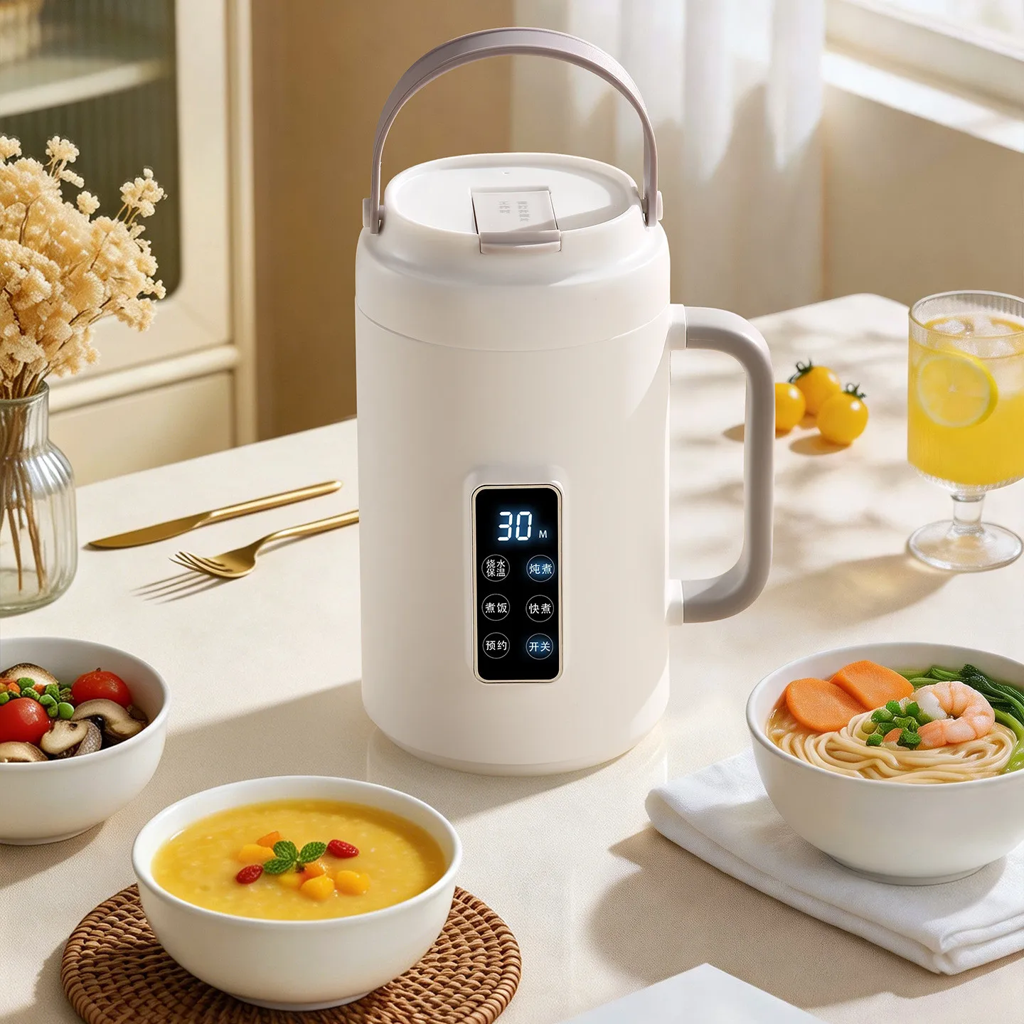 bollitore-elettrico-con-funzione-di-prenotazione-12h-pentola-speciale-per-porridge-portatile-in-acciaio-inox-304-tazza-salutare-multifunzione-cuociriso-800ml