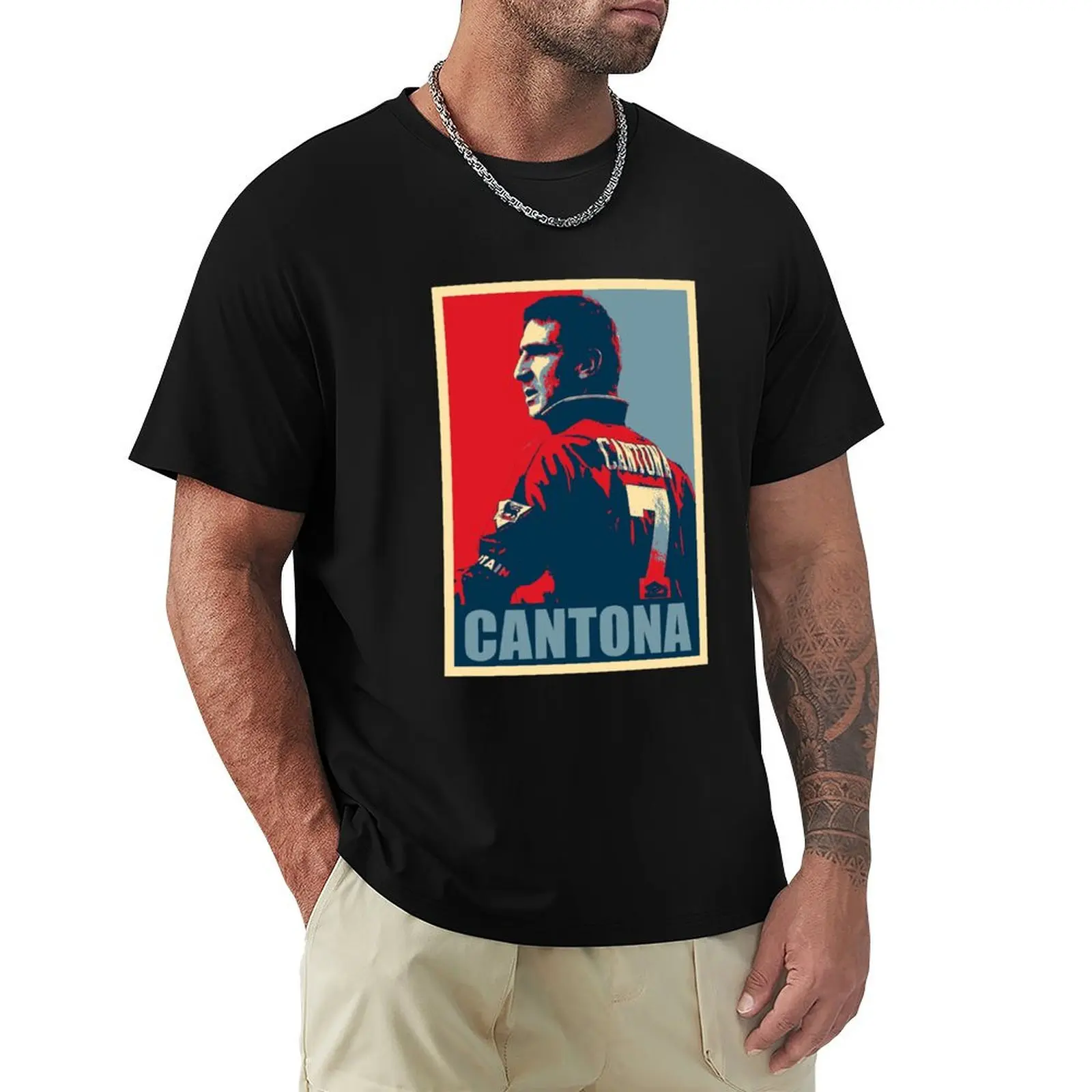 Eric Cantona Legend T-Shirt kawaii clothes boys whites blanks outfits for men