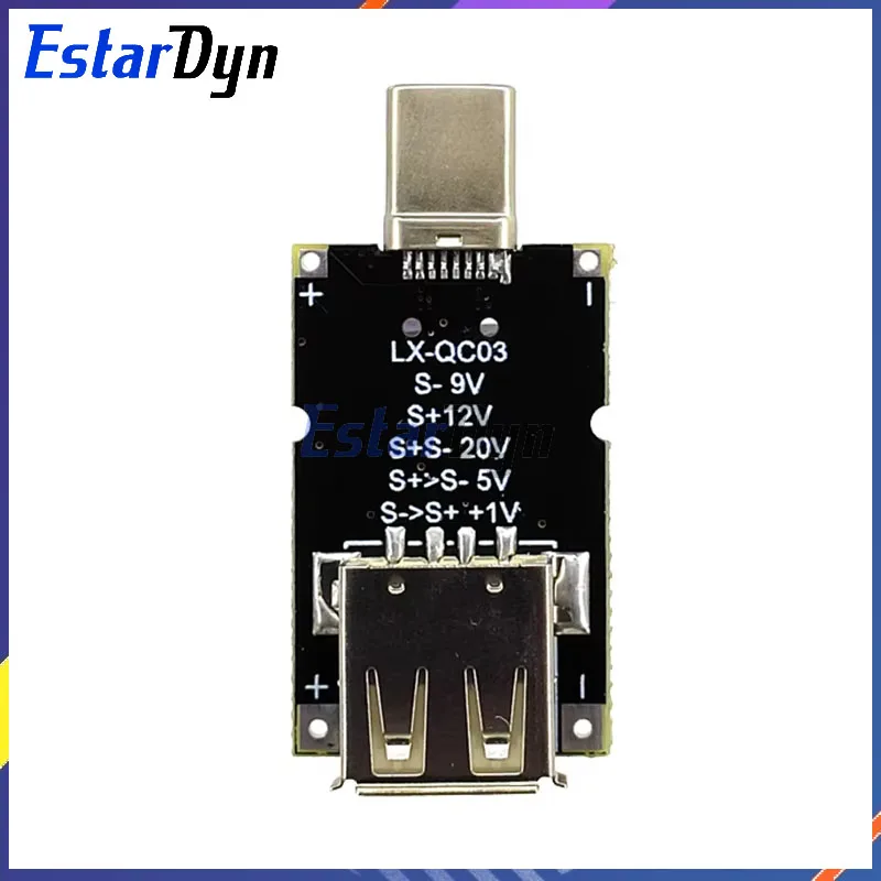 100W 5A USB Type-C QC Decoy Trigger Board 5V 9V 12V 15V 20V Output PD 2.0 3.0 Trigger Adapter Cable Connection Polling Detector