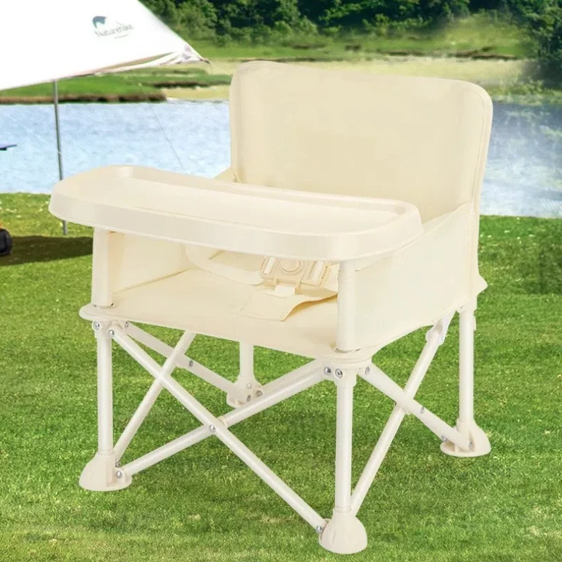 Baby Camping Outing Folding Children\'s Dining Chair Portable Foldable Baby Dining Chair Baby Dining Table Small Chair