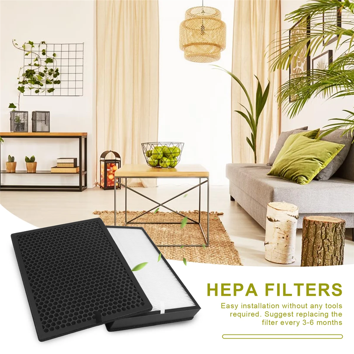 A69THEPA Filter Replacement Filter for Philips FY2420/40 FY2422/40, Air Purifier 2000 2000I Series, Replace AC2889 AC2887