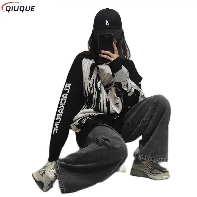 Disfraz de Anime Death Note Misa Amane para mujer, Sudadera con capucha, ropa de calle Harajuku, jersey de gran tamaño, Sudadera con capucha