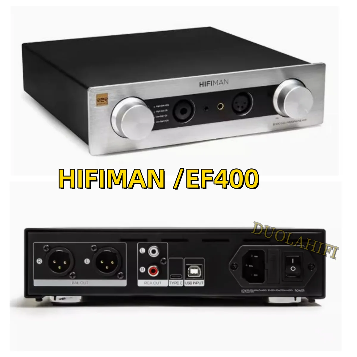 HIFIMAN/EF400 Decoder Ear Amp Integrated Desktop R2R DAC Fully Balanced