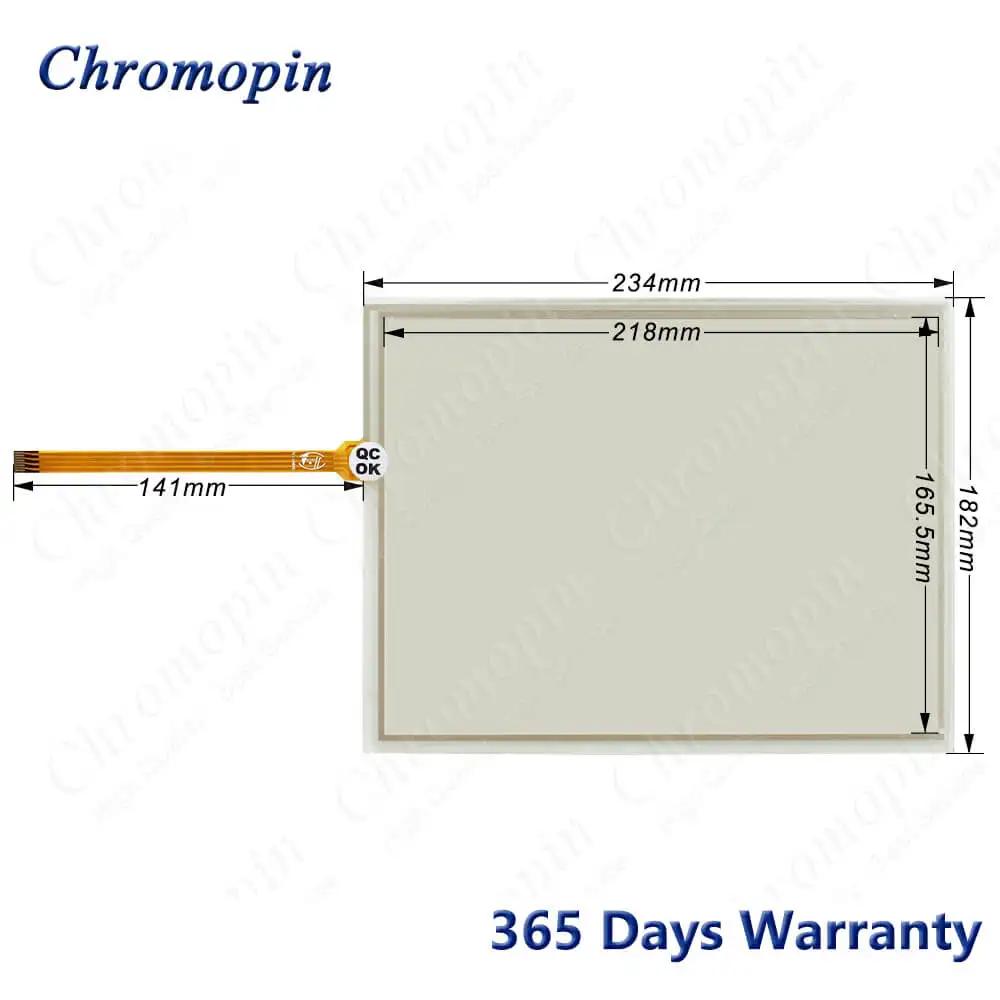 Imagem -05 - Painel de Tela de Toque Digitalizador de Vidro para Schneider Hmigto5310 Hmigt05310 Touchpad com Película Protetora de Sobreposição Hmigto5310