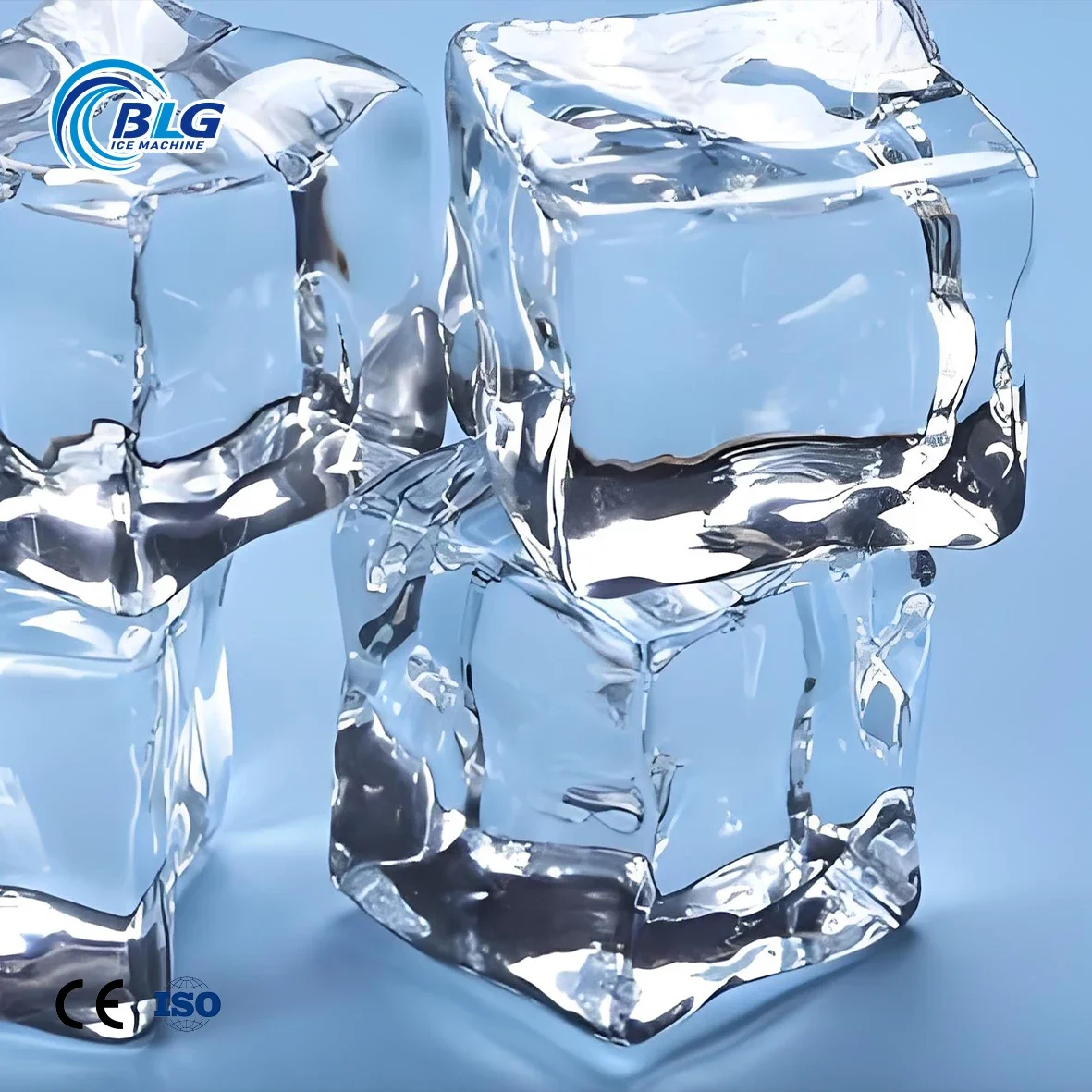 60kg 100kg Ice Cube Machine Small Stainless Steel Commercial Ice Nugget Maker Machine Coffee Shop Bar Ice Maker