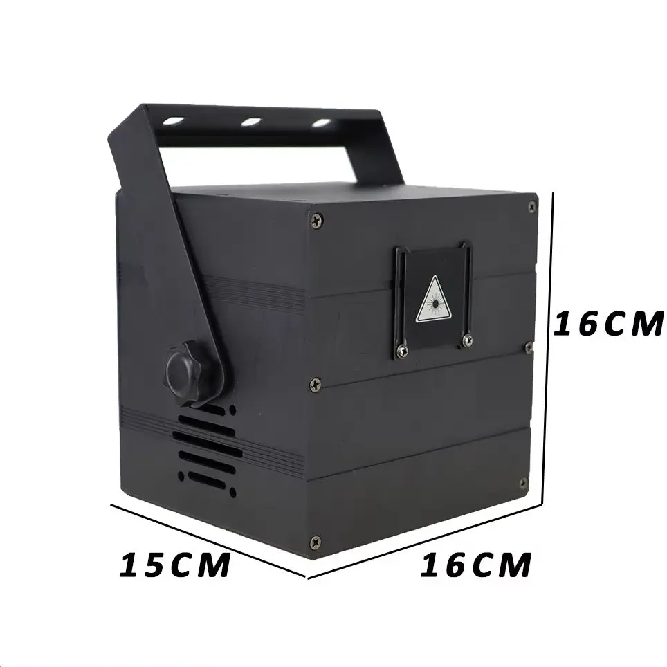 Laser Projector 1W 2W 3W 4W Rgb Animatie 3d Beam Podium Laserlichten Projector Dj Disco Bar Club Effect Feest Dans Bruiloft Xmas