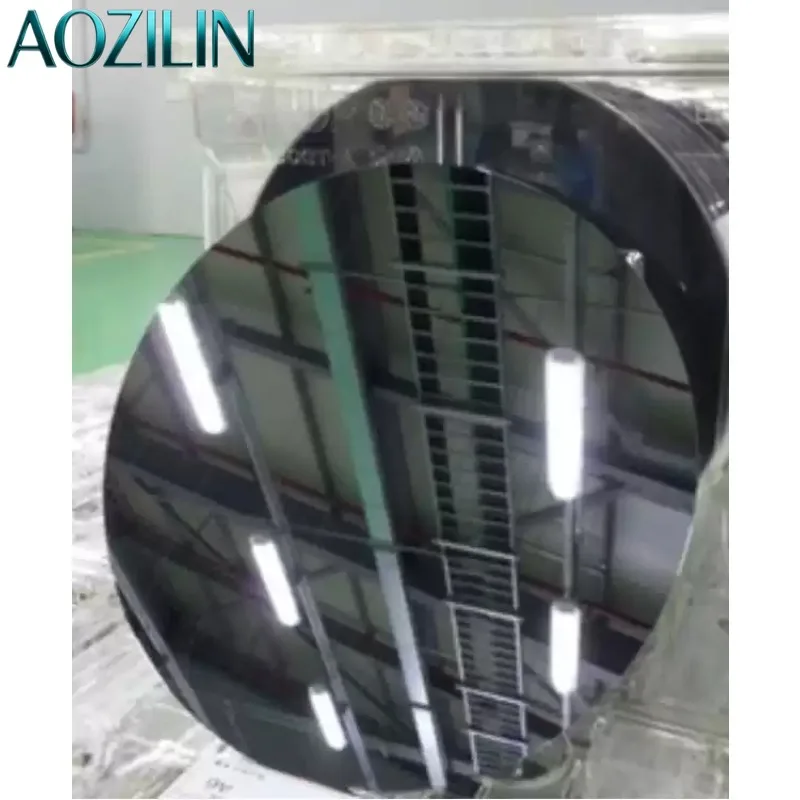 Electronic Grade Polished Silicon Wafer Semiconductor Wafer Silicon Slice For Teaching Research Display Mirror Effect