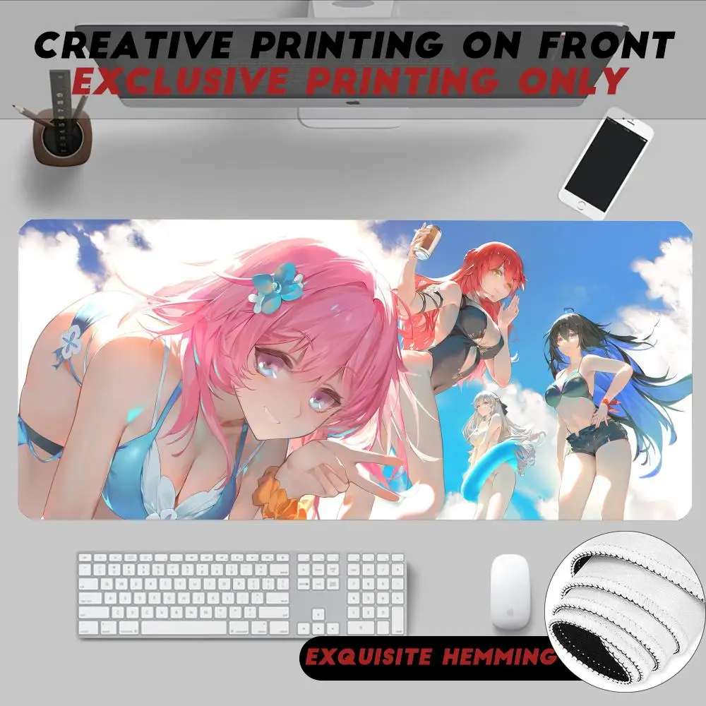

Mouse Pad Non-Slip Rubber Edge locking mousepads Game play mats Fashion Game Cute March 7th for notebook PC computer
