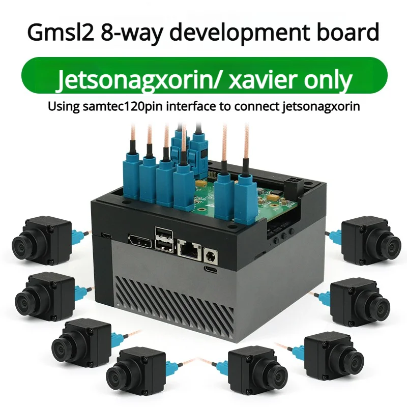 Chipboard Makebit 8-channel Gmsl2 Development Board Capture/carrier Board for Jetson Agx Orin Xavier Developer Kits With Max9296