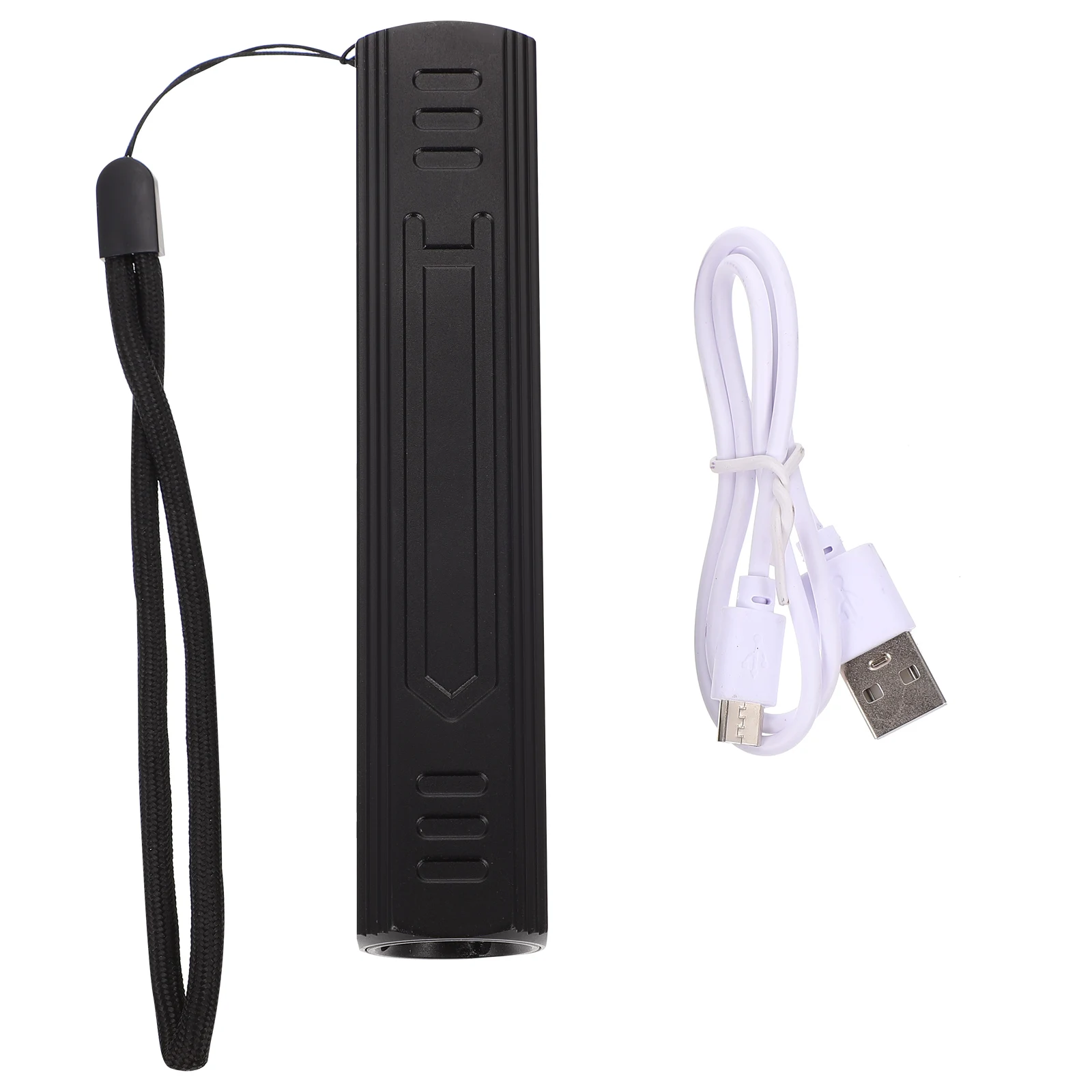 Black Light Flashlight USB Rechargeable 365nm Uv LED -Slip Waterproof Aluminum Alloy Fluorescence for Security