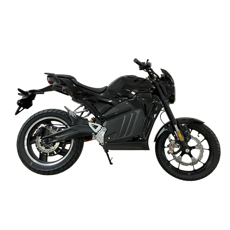 Motocicleta eléctrica V8 de alta potencia para adultos, vehículo deportivo de alta velocidad, modelo horizon S, 72V