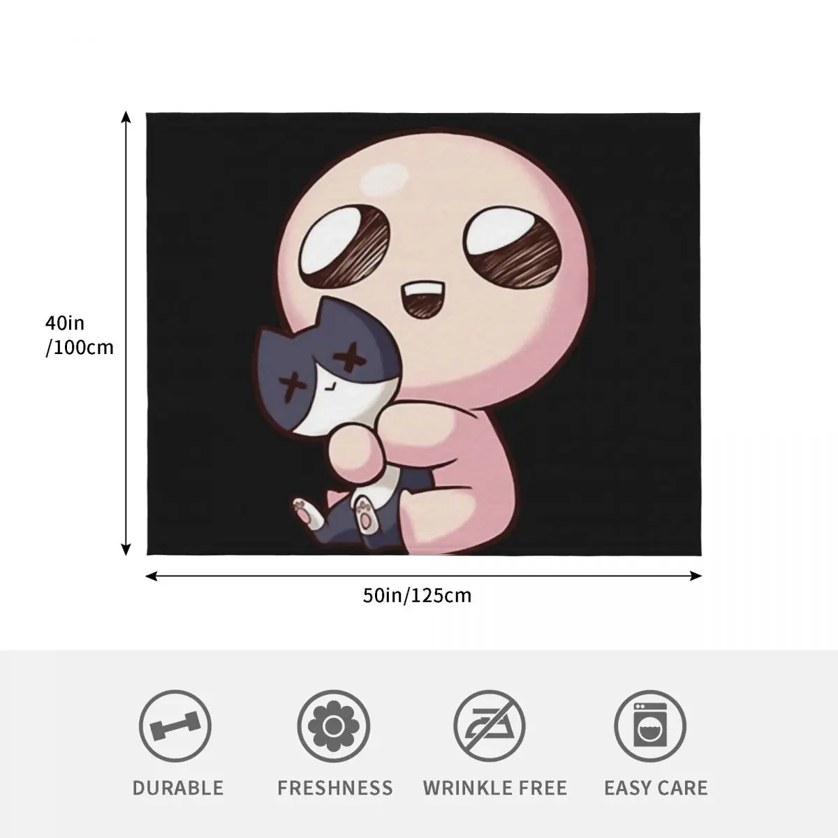 ملزمة Issac Issac رمي بطانية هدية مضحكة الأرائك الموضة البطانيات الأرائك من الديكور الحرارية لبطانيات السفر #4