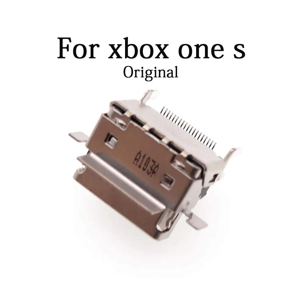 Original HDMI-compatible Charging Port For Xbox Series S X Power Jack Socket Connector For Xbox One/Slim/X Free shipping