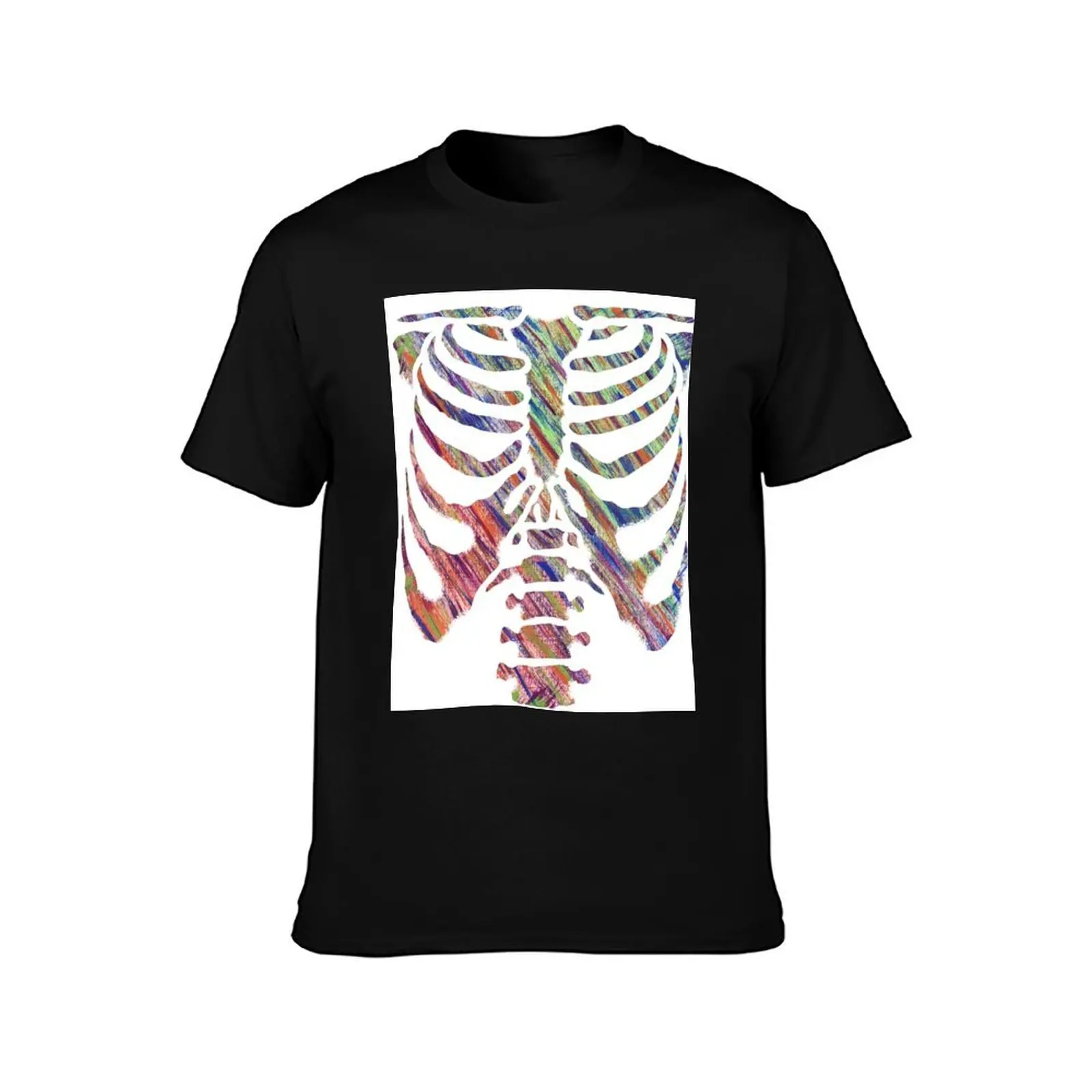 Expression Ribcage T-Shirt blanks plus size tops vintage hippie clothes mens designer t shirt