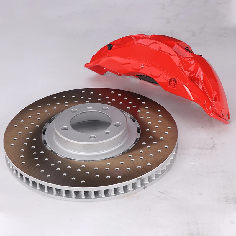 Auto 10 Piston Racing Brake System for Akebono 10N Brake Caliper Big 10Pot 420/440MM Disc for 911 718 Taycan GTS JJ1346