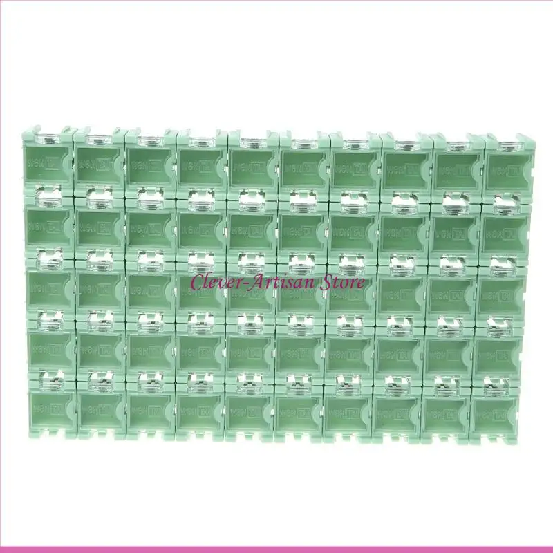 E06B 50 PCS/SET SMT Электронные компоненты контейнер мини -коробки для хранения
