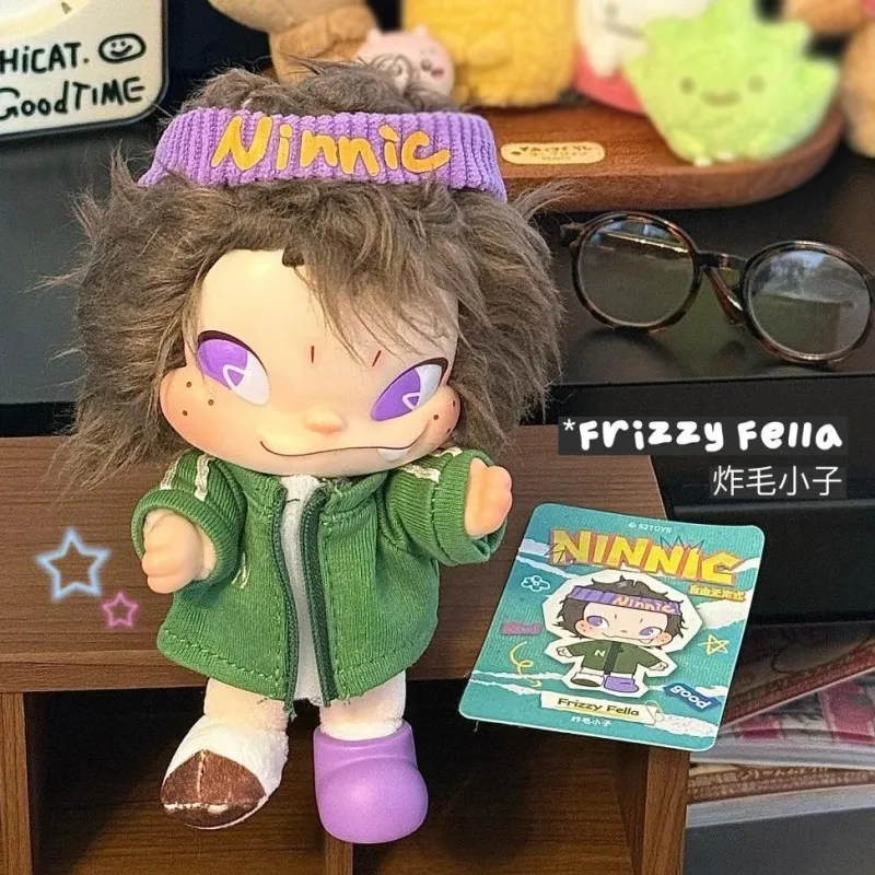 กล่องสุ่ม NINNIC Wild & Free Series ตุ๊กตาไวนิล NINNIC กระเป๋าเซอร์ไพรส์ ตุ๊กตาแปลกตา จี้ห้อยพวงกุญแจ ของตกแต่ง ของเล่น