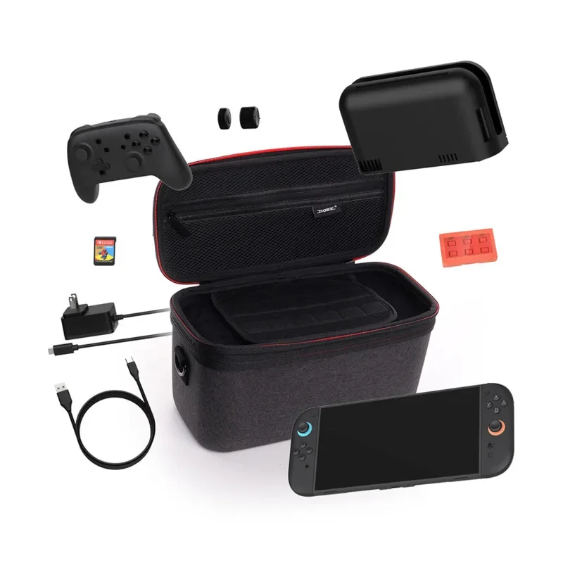 

NS2 Portable Multi-functional Storage Bag Switch2 Multi-functional Storage Large Bag Power Base Switch Pro Storage Hard Bag