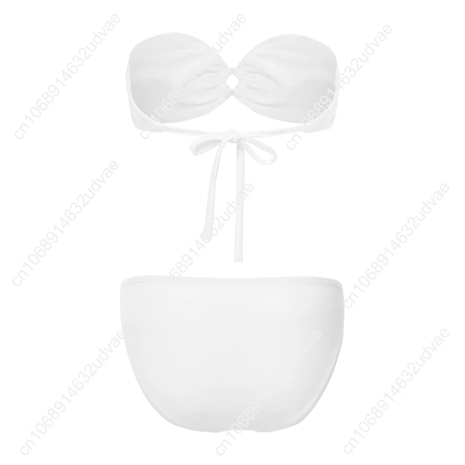 America 250th Anniversary 1776-2026 Strapless Swimsuit Womens Bathing Suits Custom Fashion Swimwear Sexy Bikini Custom Beachwear