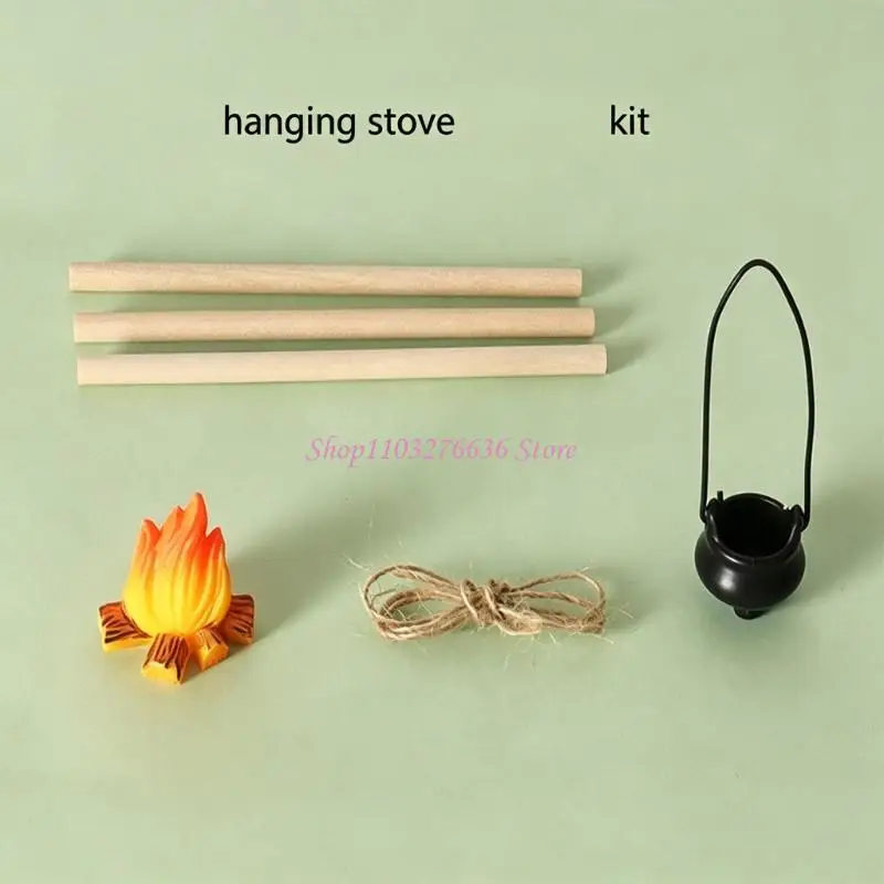 R6FD Halloween Horror Miniature Display Set, 25 Piece 1:12 Accessory Props for Story Styling, Shelf Layouts, Tabletop