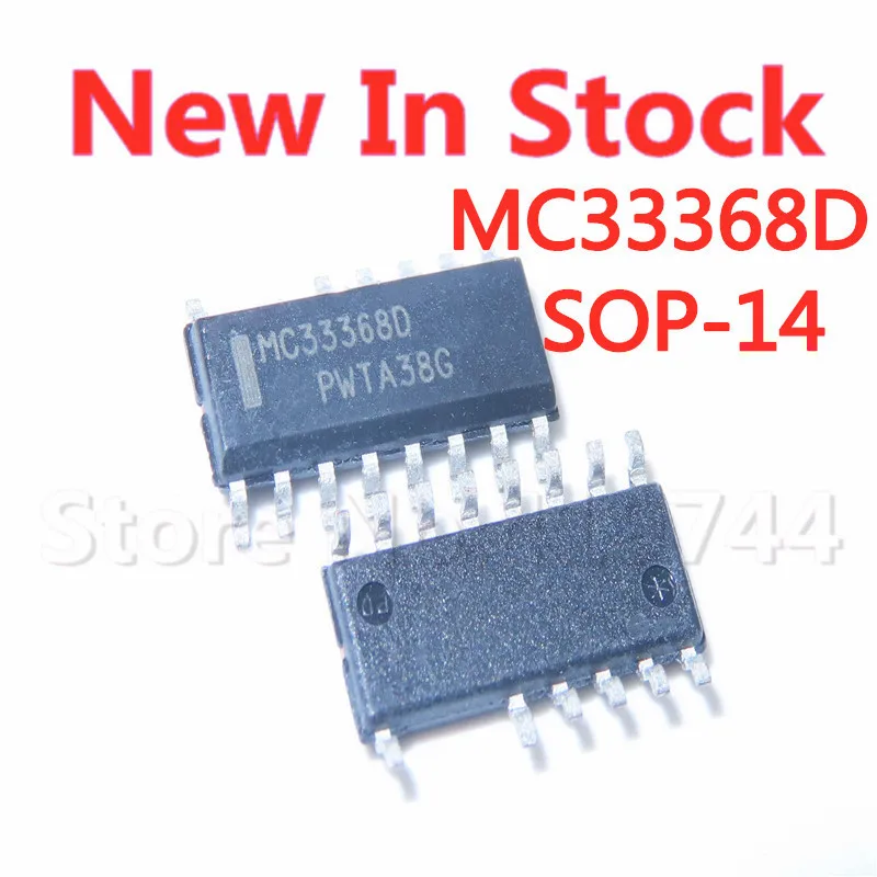 Chip de gestión de energía MC33368D MC33368DR2G SOP-14, SMD en Stock, nuevo IC original, lote de 5 uds.