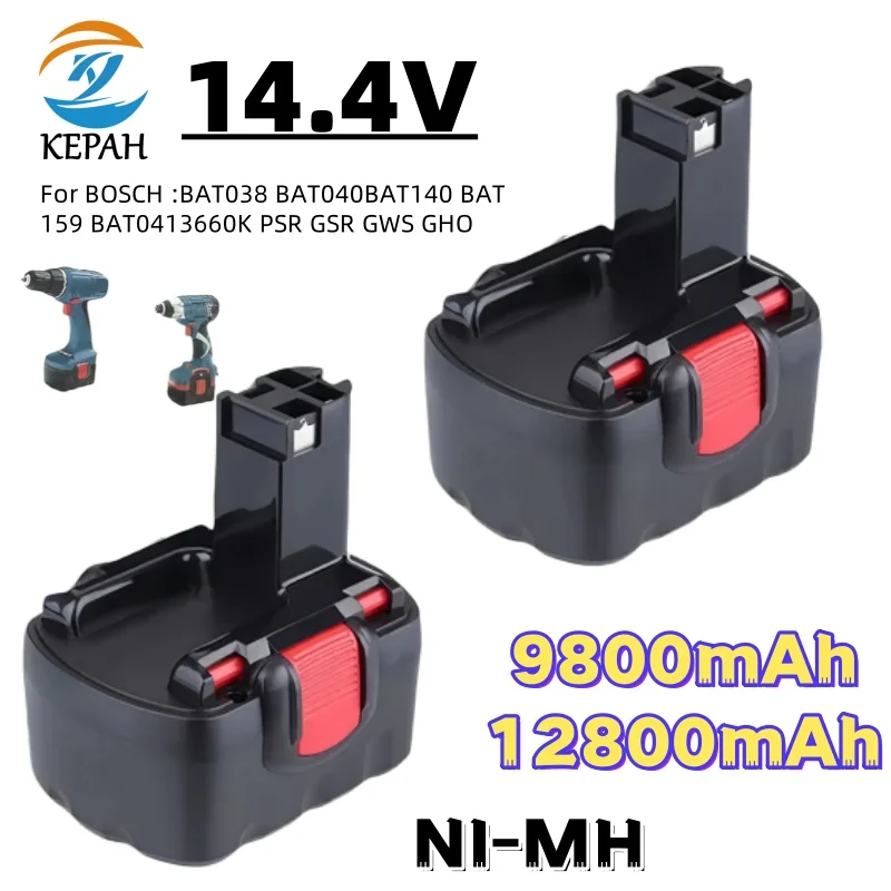 

· Аккумуляторы для электроинструментов 14,4 В BAT038, BAT040, BAT140, BAT043, D70745, PSR 12, BAT048, BH984, BAT048, 3.0Ah, 4.0Ah**~