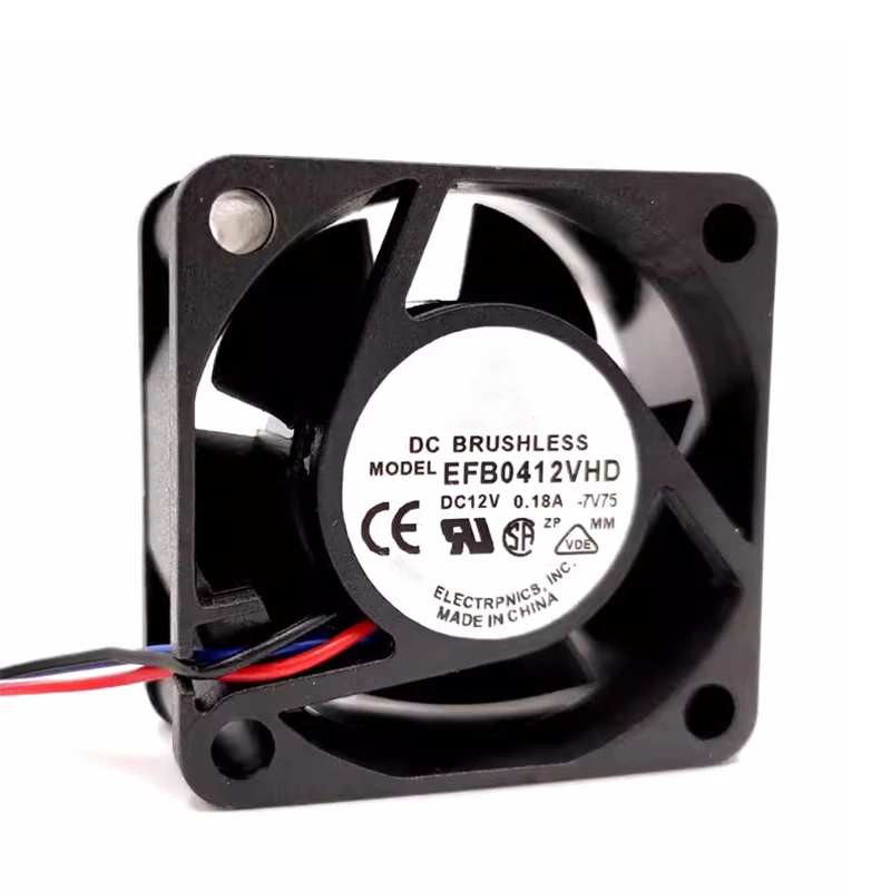 Оригинальный 100% рабочий вентилятор охлаждения EFB0412VHD 4020 4 см 12 В 0,18 А