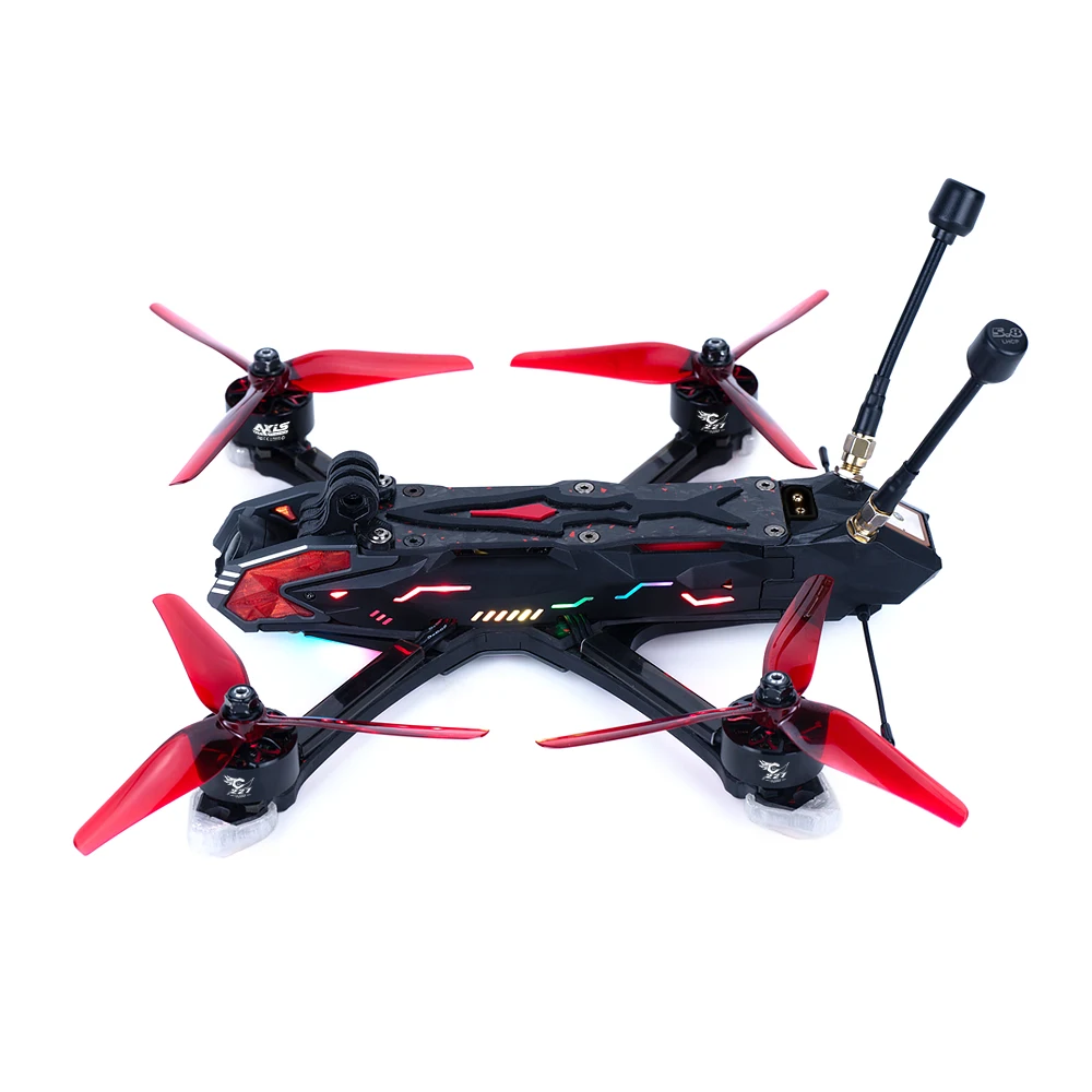 Axisflying Manta 5 Pro FPV Drone 6S DJI O3 VTX with GPS DC /Square X Frame for Cinematic/Freestyle FPV Kits