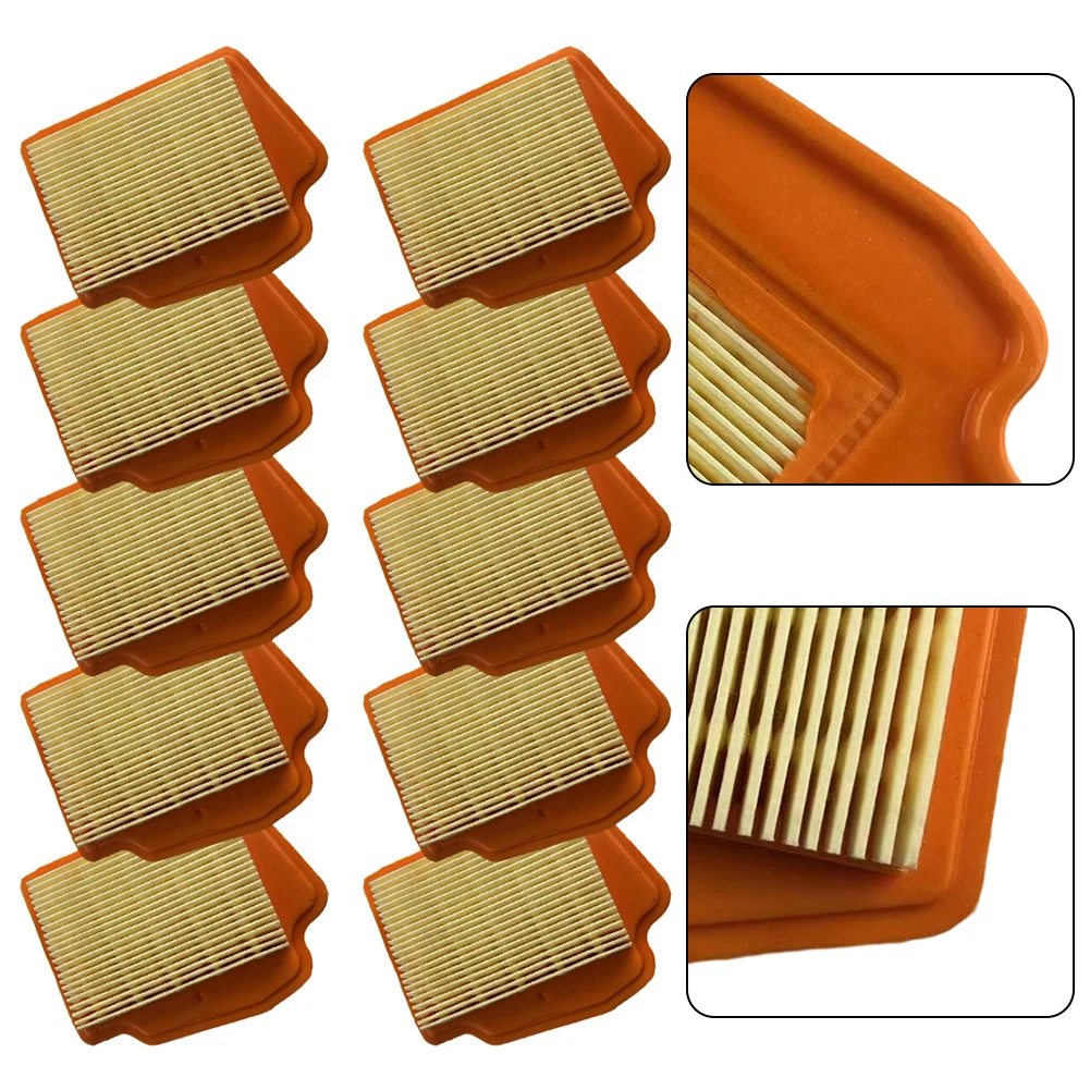 10 Pack Replacement Air Filters For FS490 FS510 FS560 With Part Number 41481410300 Compatible With Multiple Cleaning Saw Models
