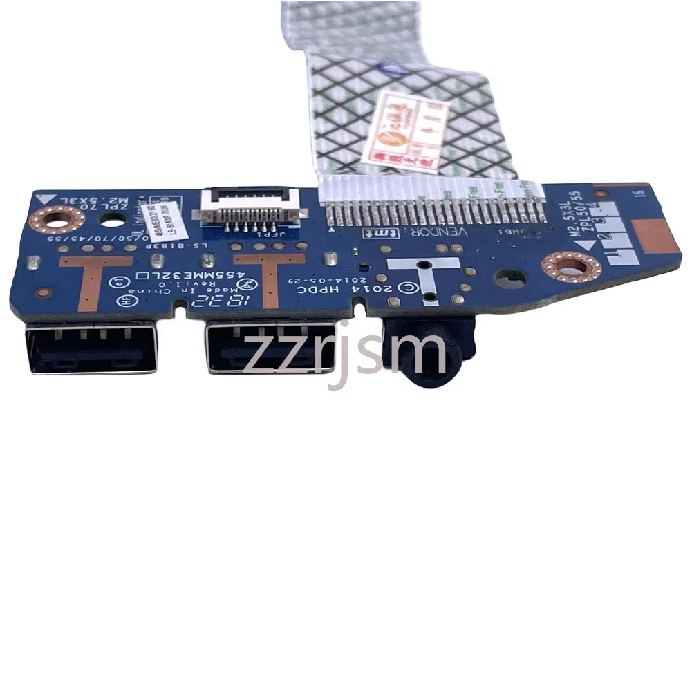 استبدال الكمبيوتر المحمول USB الصوت مجلس LS-B183P ل HP ProBook 440 450 470 G2 ZPL40 45 50 55 70