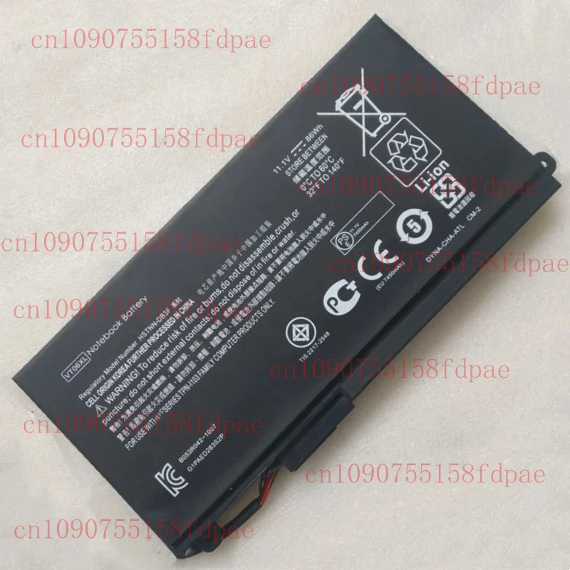 

VT06XL Battery ForHP Envy 17 17T 3000 3000EG 3001ED 3001XX 3002EF 3010EN 3010ER 3011ER 3015EO 3005EO 3077NR 3095BR 3095CA 3095LA