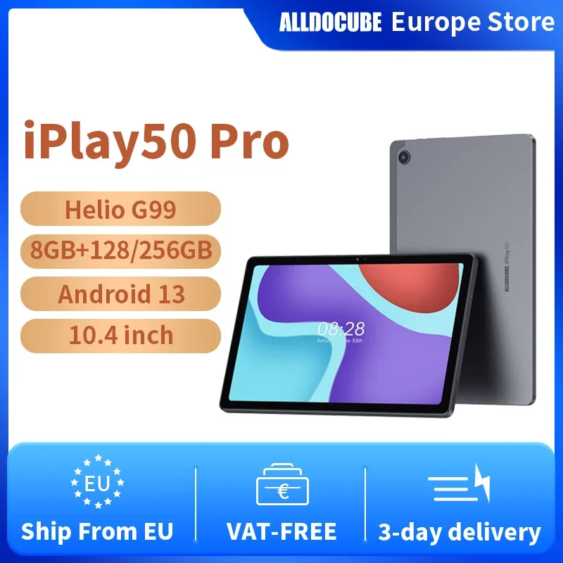 Alldocube iPlay50 Pro Max 10.4 pollici 2K Tablet Helio G99 Android13 8GB RAM 128/256GB lte Phonecall