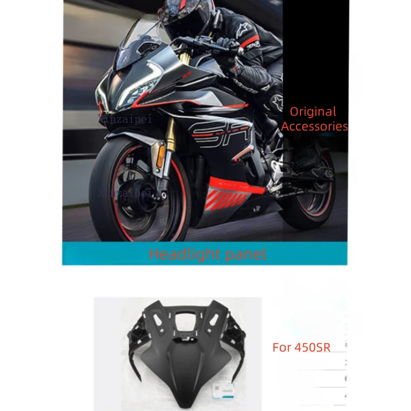 

For CFMOTO 450SR 450 SR 450 SRS Motorcycle Original Accessories Headlamp Face Panel Upper Cover CF400-6 Accessories
