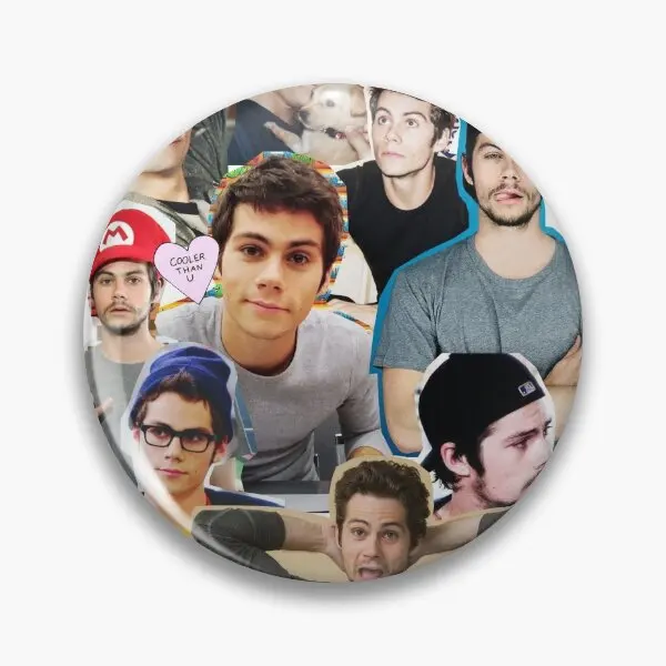 Dylan O Brien  Soft Button Pin Lover Funny Cartoon Fashion Lapel Pin Gift Brooch Badge Clothes Metal Creative Collar Hat Cute