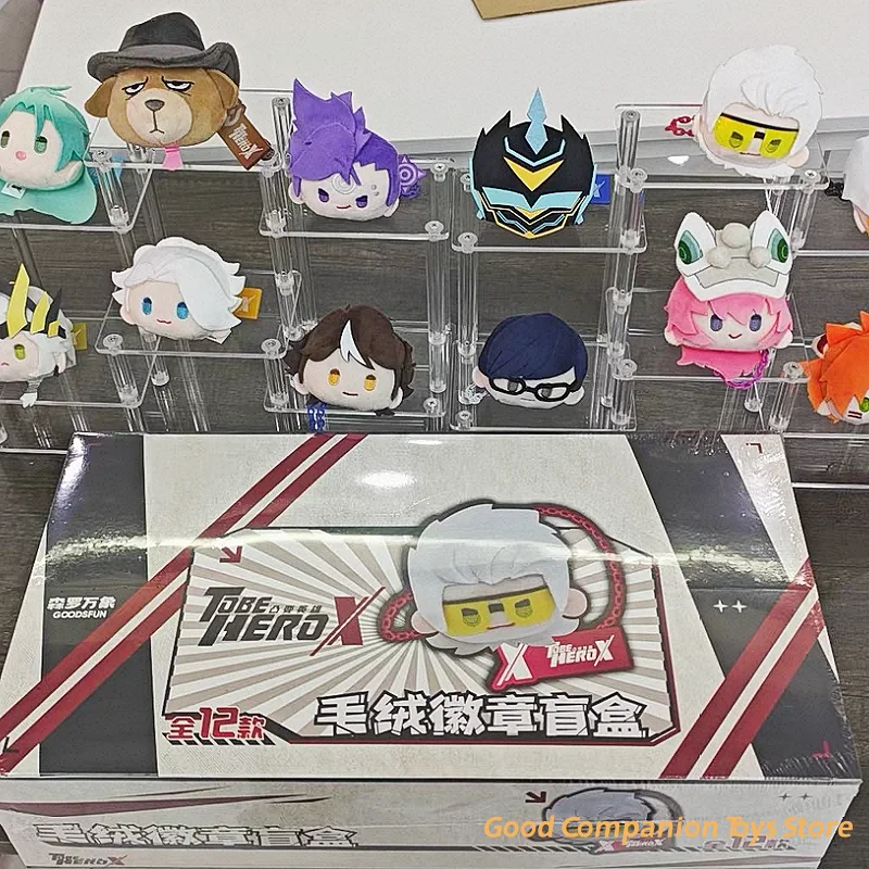 

In Stock To Be Hero X Animation Plush Badge Series Confirm Style Blind Box Anime Figure Character Decor Collection Toys Gifts
