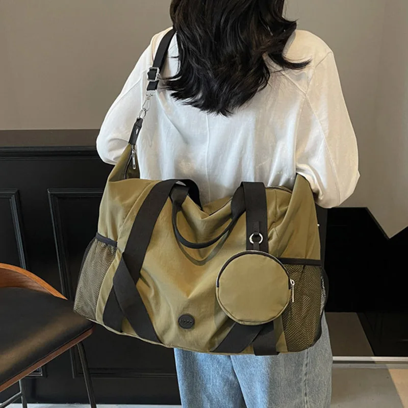 

Сумка для фитнеса, путешествий, спорта на открытом воздухе, пешего туризма, плавания, йоги, кемпинга, сумка через плечо, дорожная сумка для деловой поездки, дорожная сумка для колледжа, тренировочная сумка