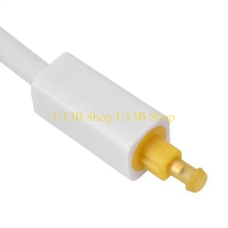 U13B Optical Fiber Splitter Optical Sound Cable Optical Splitter Adapter Optical Adapter 2 Way Splitter SPDIF