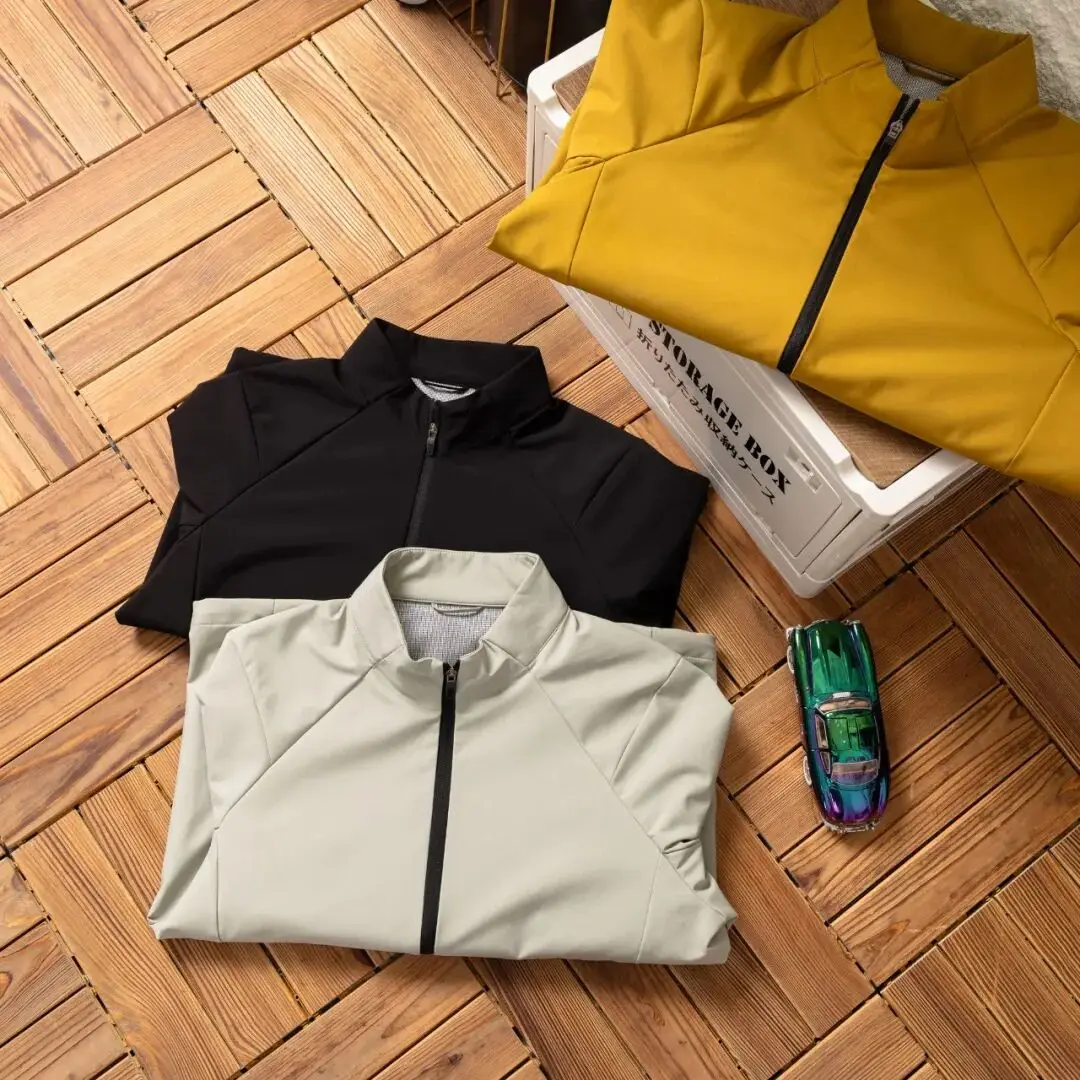 

Мужская повседневная ветрозащитная куртка 2025 года, новая осенняя модель, для активного отдыха, повседневной носки, простая, универсальная, длинная, из полиэфирного волокна